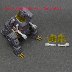 Transparent Neck Chest Upgrade Kit For SS86 Grimlock Weapon Sword Movable Hands
