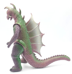 Vintage 9” Godzilla Kajiu GIGAN Dragon Motu Ko HONG KONG Figure RARE KO Read