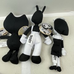 Lot of 3: Bendy and The Ink Machine 10″ Alice Angel Boris Plush Doll NWT