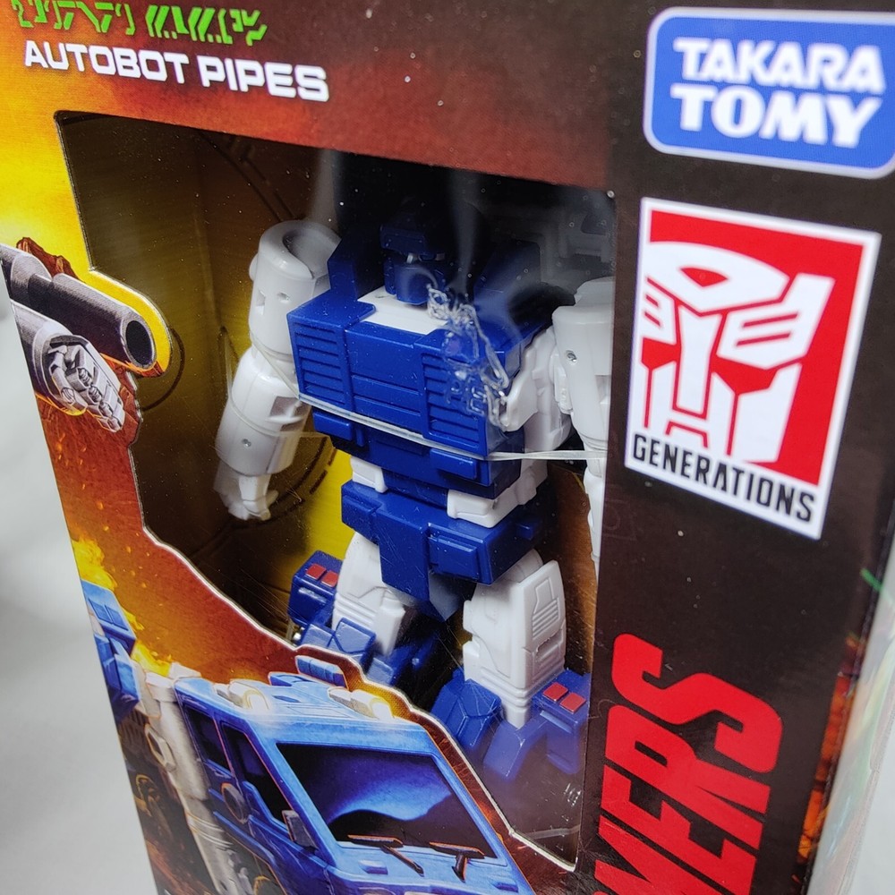 Transformers Generations War for Cybertron Kingdom Deluxe WFC-K32 Autobot Pipes