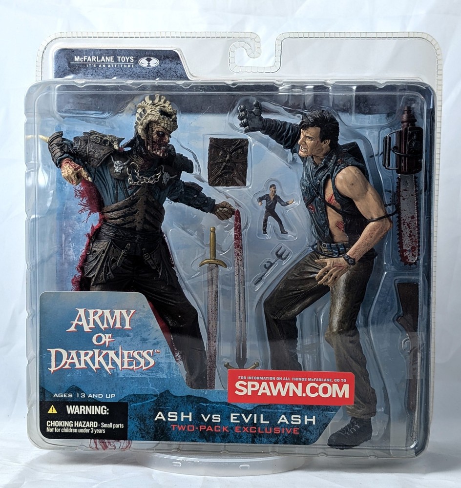 McFarlane Toys Army of Darkness Ash Evil Ash Exclusive Two-Pack Action Figures