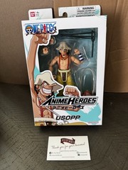 Usopp One Piece Anime Heroes 6 in Action Figure New!!