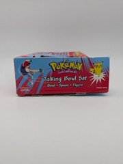 Vintage Pokemon Pikachu Talking Bowl Set 1999 Nintendo Funomenon