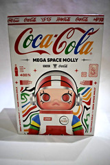 POP MART MEGA SPACE MOLLY 400% TEAM COCA-COLA