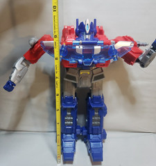 Transformers Optimus Prime Electronic Talking Light-Up Action Figure Works