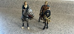 Schleich Knights Edition King and Princess on Horses