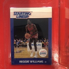 1988 Kenner NBA Starting Lineup Reggie Williams Figure
