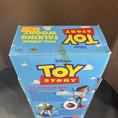 PULL-STRING TALKING WOODY VINTAGE ACTION FIGURE THINKWAY DISNEY NEW PIXAR VTG
