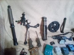 GI Joe Accessories 43 PC Lot MOST FOR 12 INCH GI JOE’S 2000-2009