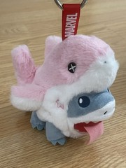 JEFF THE LAND SHARK SECRET RARE INCOGNITO DOLPHIN MARVEL COSBI PLUSH PENDANT