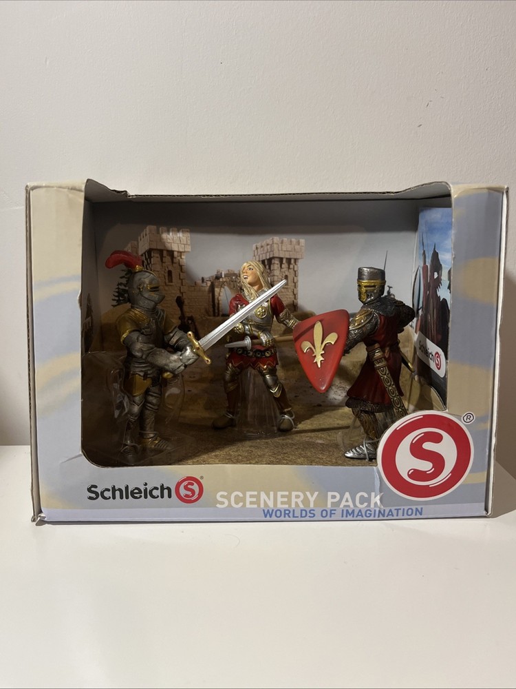 Schleich Scenery Pack Knights (Rare, New)