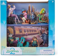 Disney’s Zootopia 2 Figure Set – 8 Fully Sculpted Disney Figures Including Judy