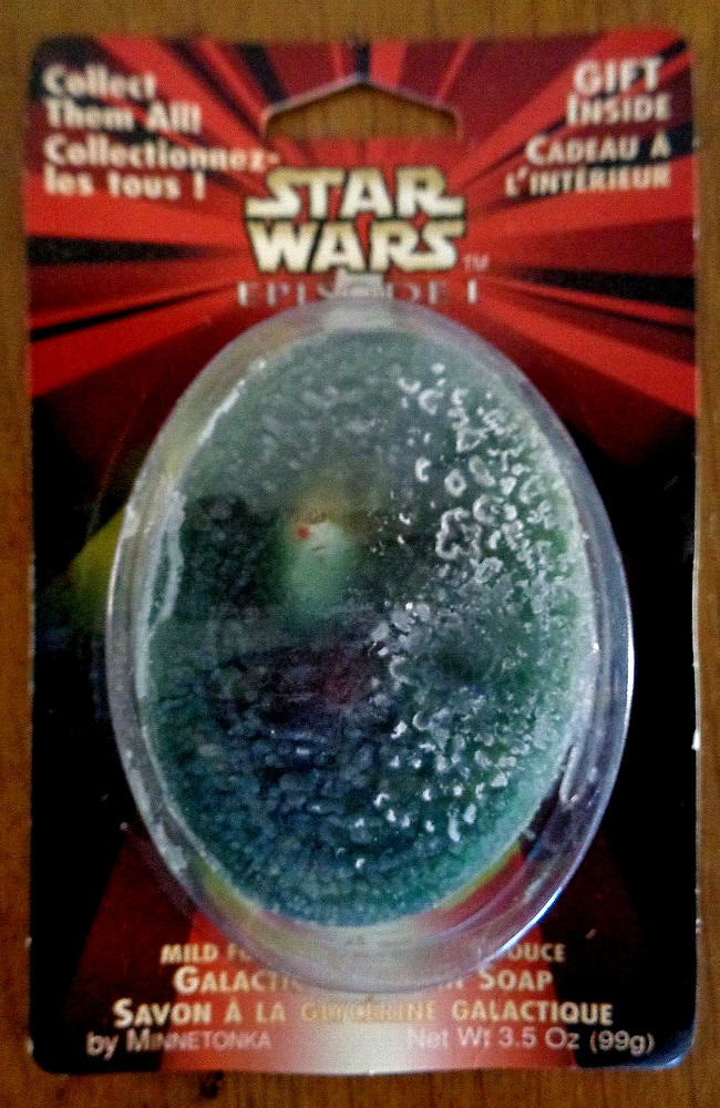 STAR WARS * EPISODE 1 * GALACTIC GLYCERCIN SOAP * Gift Inside * 3.5 oz