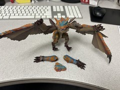 *MISSING PARTS* Monster Hunter Rise: Tigrex S.H.Monsterarts Action Figure