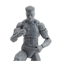 Shady Gray 1:12 EPIC HACKS Blank Male Action Figure 6″ Boss Fight