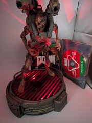 Doom 2016 Collector’s Edition Revenant 12″ Figure statue No Box W Game Xbox One