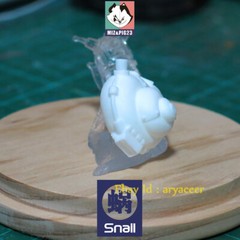 MIZ&PIG23 STUDIO Mechanical Snail Unpainted Model Without Platform In Stock