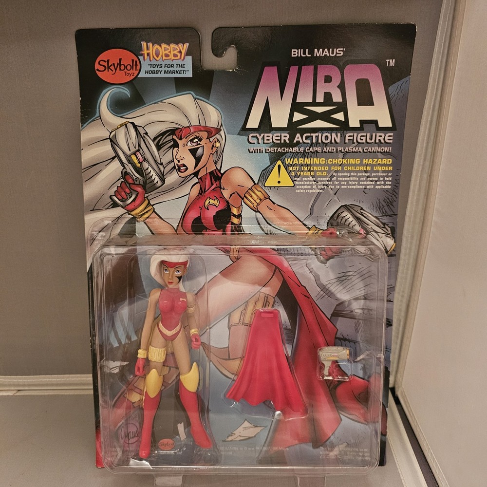 Skybolt Toyz Bill Maus Nira Regular Version Action Figure New! Sealed from 1997