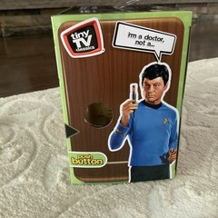 Tiny TV Classics Star Trek Collectible TV with Real Working Remote- NEW Sealed