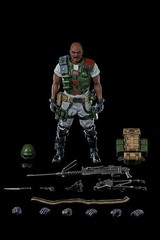G.I. Joe Roadblock 1/6 Scale ABS PVC POM Painted Action Figure Japan