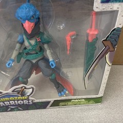 Saurozoic Warriors Pava Pergia Ninja Archaeopteryx Action Figure Boss Fight