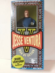 Vintage 1999 Jesse Ventura Man of Action Governor 12″ Action Figure New in Box