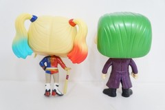 Funko POP! Heroes Suicide Squad Harley Quinn #97 & The Joker (Boxer) #104