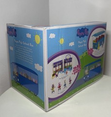 Peppa Pig’s School Bus Play Set Removable Roof & Music & 2 Figures Brand New