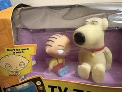 New Family Guy TV Talkers Brian & Stewie Griffin Tested/working