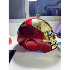 Iron Man 1:1 MK5 Jarvis Deformable Voice Control Wearable Helmet Christmas Mask-
