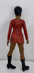 Vintage 2003 Star Trek Lieutenant Uhura Art Asylum + 2008 Captain Kirk Figure
