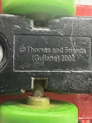 Thomas Friends Percy Die Cast Train w/ Tender Learning Curve 2002 Metal Toy