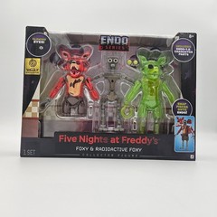 Five Nights at Freddy’s Endo Series Radioactive Foxy + Foxy Figures Jazwares