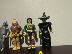 Wizard Of Oz Action Figures Set of 6 1988 50th MGM Turner Poseable, 3.75″ Figure