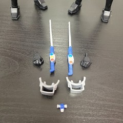 Power Rangers Turbo Lightning Collection Blue Senturion With Evil Custom