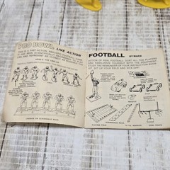 1969 Marx Pro Bowl Live Action Football Players 4″ Plastic Figures Lot Of 20 HTF