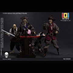 101TOYS ES020 Captain Jack-Iron Hook Captain-sailor 1/12 Scale Action Figure set