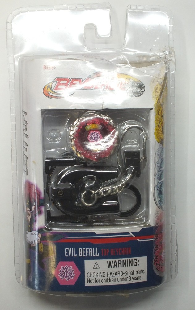 Beyblades Evil Befall Top Keychain Launcher 9600 Series 7 Nelvana – R215