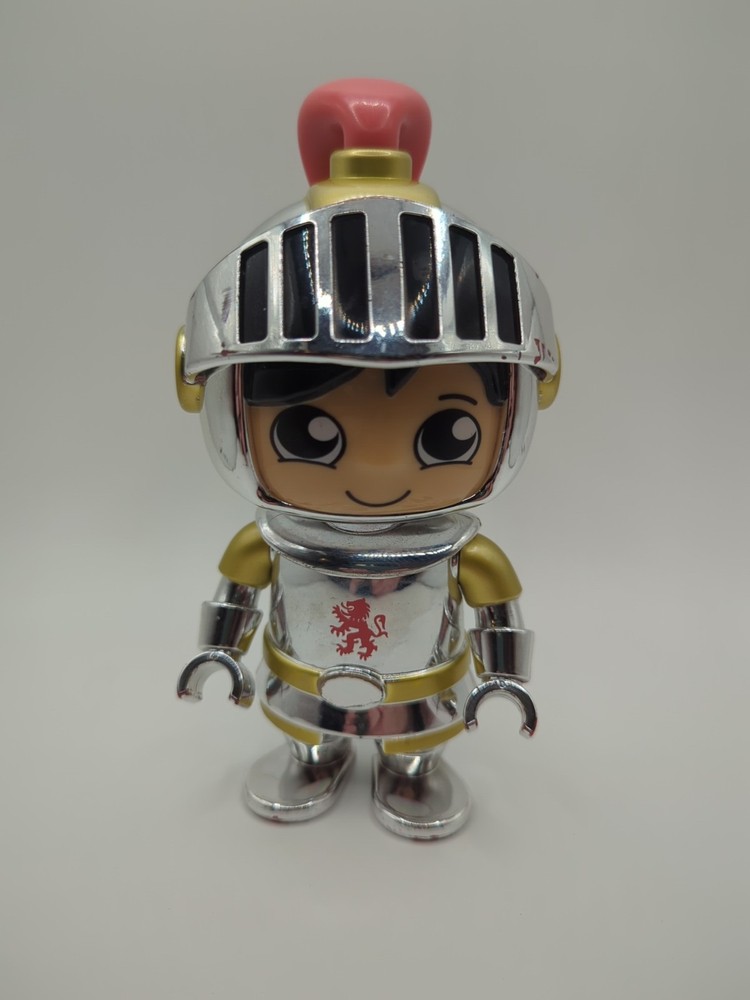 Ryans World Sir Ryan Knight Silver Action Figure Toy 3″ Bonkers Toy Co – OOB
