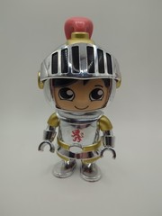 Ryans World Sir Ryan Knight Silver Action Figure Toy 3″ Bonkers Toy Co – OOB