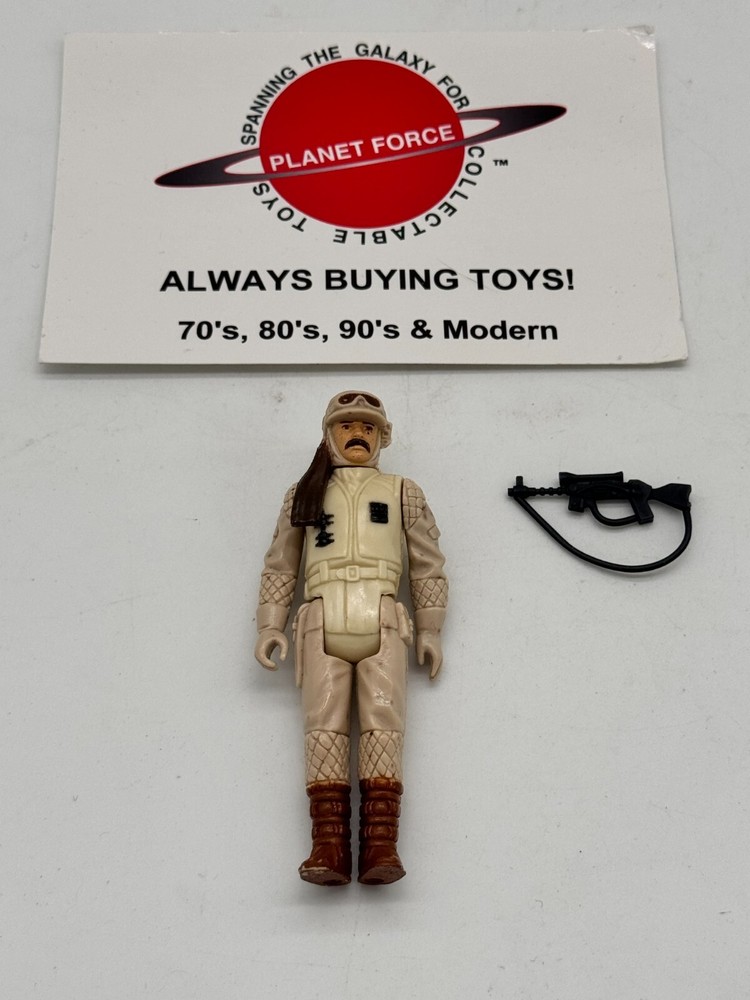 1980 Rebel Commander Complete Vintage Star Wars ESB Kenner Figure Original Gun