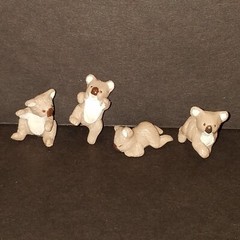 Baby Surprise Puppy In My Pocket Katie Koala Bear Family Tree Play Set Vintage