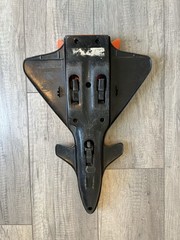 SUPER RARE Vintage American Plastic Toys Inc Spaceship Jet Fighter GI JOE AS IS