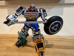 Bandai SMP Carranger RV Robo Completed Assembly Figure All Parts Japan