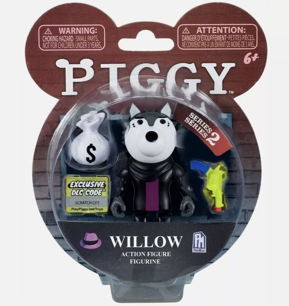 PIGGY – Willow Action Figure (3.5″ Buildable Toy, Series 2) [Includes DLC]