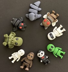 NEW! 3D Printed Articulated/Flexible Animals! Multiple Sizes!