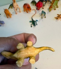 25 Piece Lot VNTG Plastic Dinosaur Toys & Trees Multiple Species-China 1993-2001