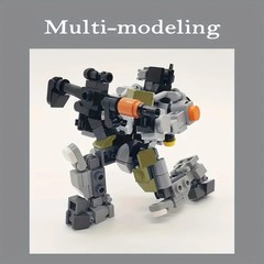 MOC Robot Building Kit Armor Action Figure Collectible Model Toy Gift For Kids