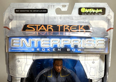 Star Trek Enterprise Travis Mayweather 7″ Action Figure 2002 Art Asylum NIP