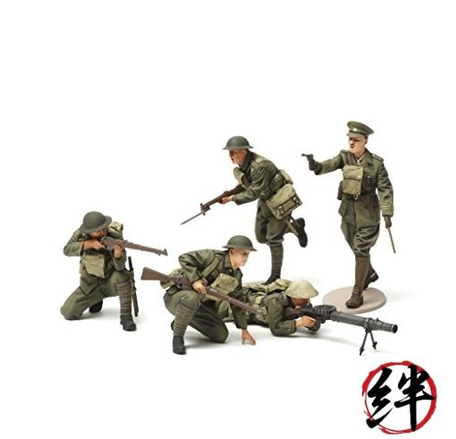 Tamiya Models World War I British Infantry Set for 12 Years Up plastic model
